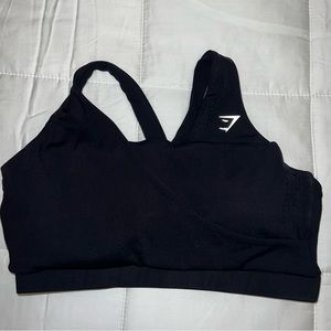 Gymshark black sports bra